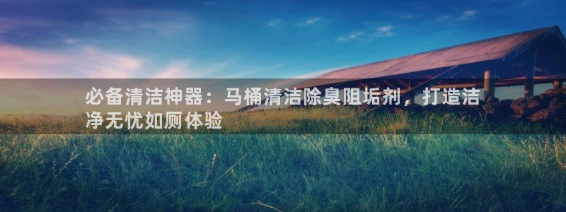 尊龙d88官网登录：必备清洁神器：马桶清洁除臭阻垢剂，打
